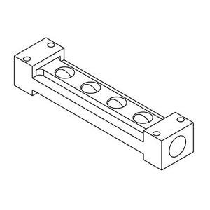 Manifolds for 1/2" pneumatic valves