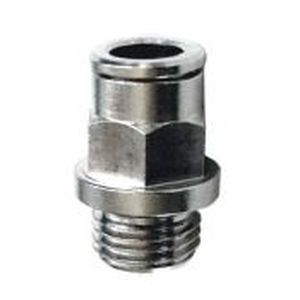Metal push-in fittings with FKM seals