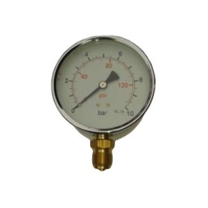 MFS metal housing pressure gauges