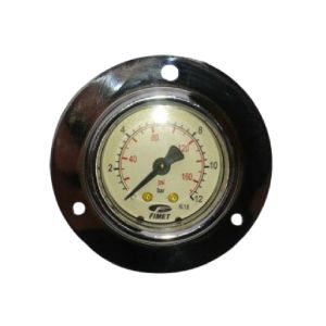 Pressure gauges with rim, metal housing